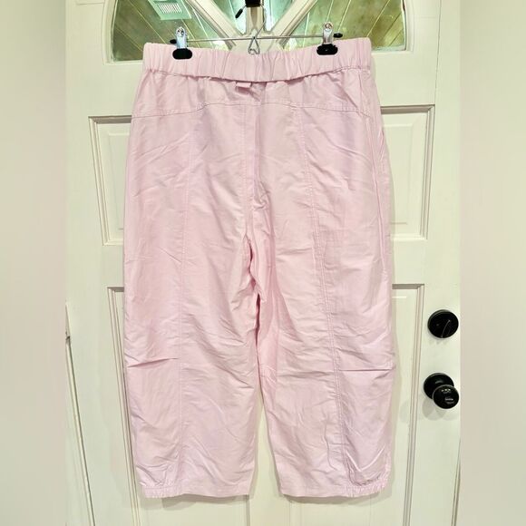 NWT free people pink fuchsia parachute pants - Picture 3 of 4